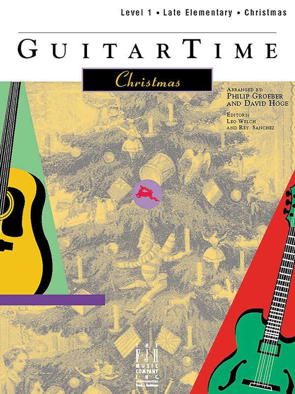 Front cover_GuitarTime Christmas, Level 1, Pick Style