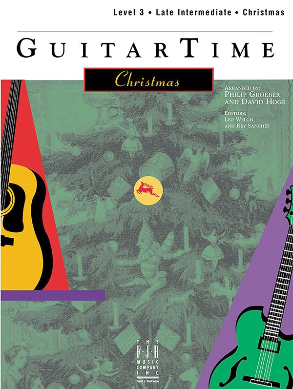 Front cover_Guitartime Christmas, Level 3, Pick Style