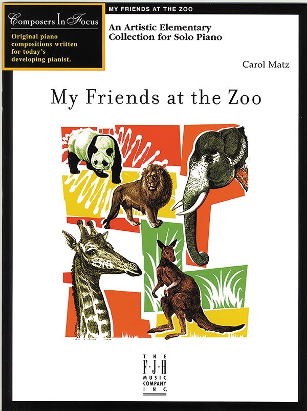 Front cover_My Friends at the Zoo