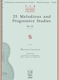 Couverture_25 Melodious and Progressive Studies, Op. 60