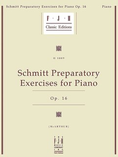 Front cover_Schmitt Preparatory Exercises for Piano, Op. 16