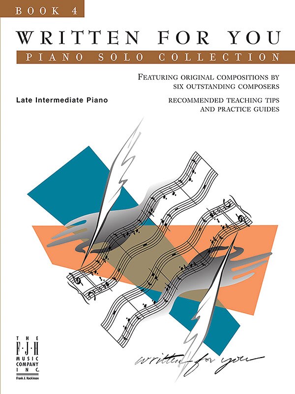 Front cover_Written for You Piano Solo Collection, Book 4