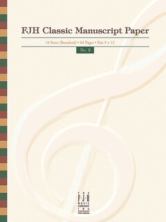 Front cover_Fjh Classic Manuscript Paper No. 2