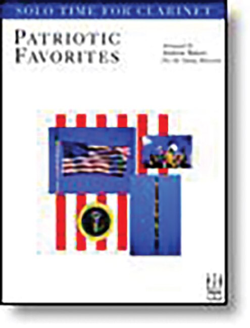 Couverture_Solo Time Patriotic Favorites for Clarinet