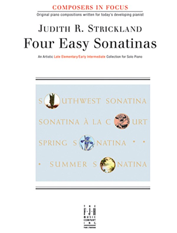 Front cover_Four Easy Sonatinas