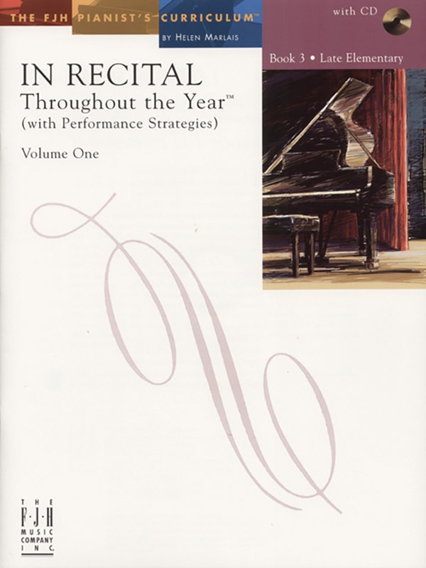 Front cover_In Recital(R) Throughout the Year, Vol 1 Bk 3