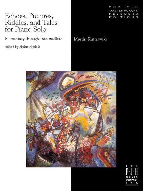 Couverture_Echoes, Pictures, Riddles, and Tales for Piano Solo