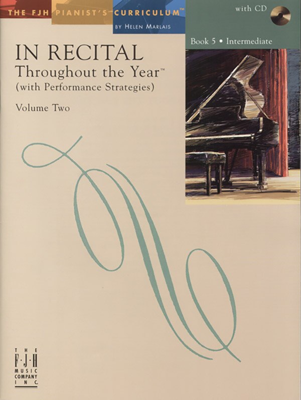Front cover_In Recital(R) Throughout the Year, Vol 2 Bk 5