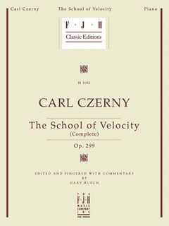 Front cover_Carl Czerny - School of Velocity (Complete), Op. 299