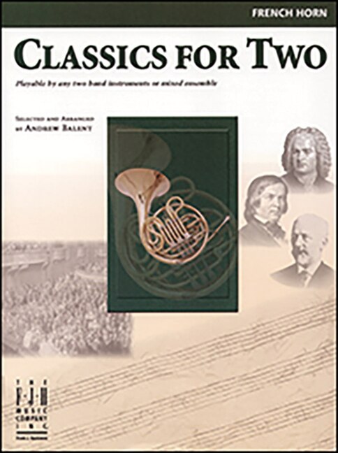 Front cover_Classics for Two, French Horn