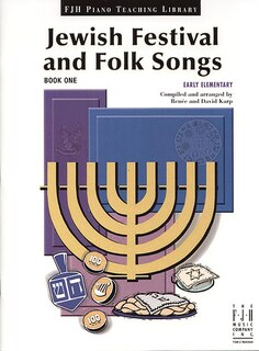Couverture_Jewish Festival and Folk Songs, Book One