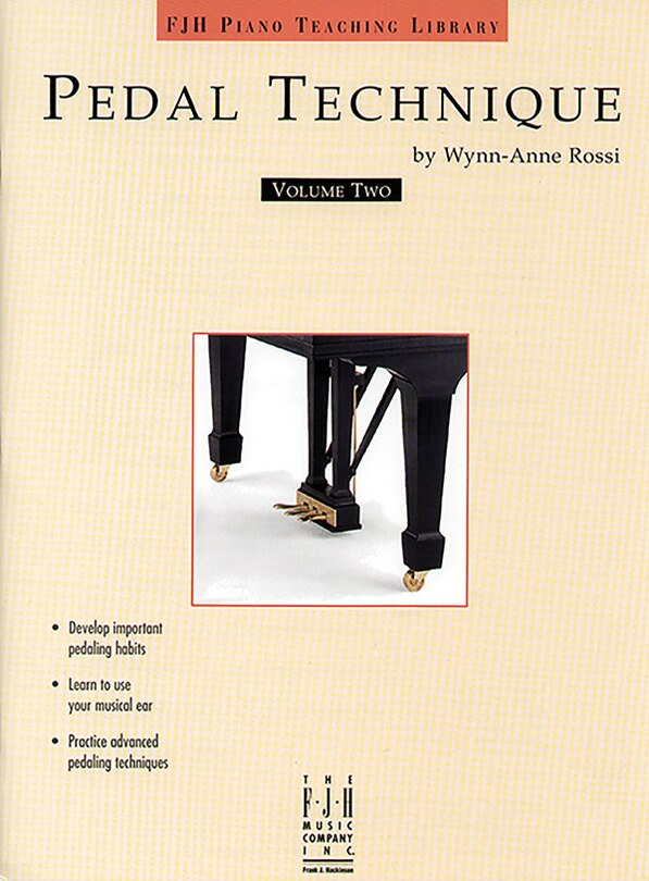 Front cover_Pedal Technique, Volume Two