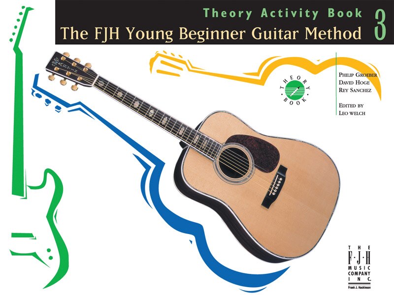 Couverture_The FJH Young Beginner Guitar Method, Theory Activity Book 3