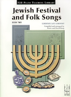 Front cover_Jewish Festival and Folk Songs, Book Two