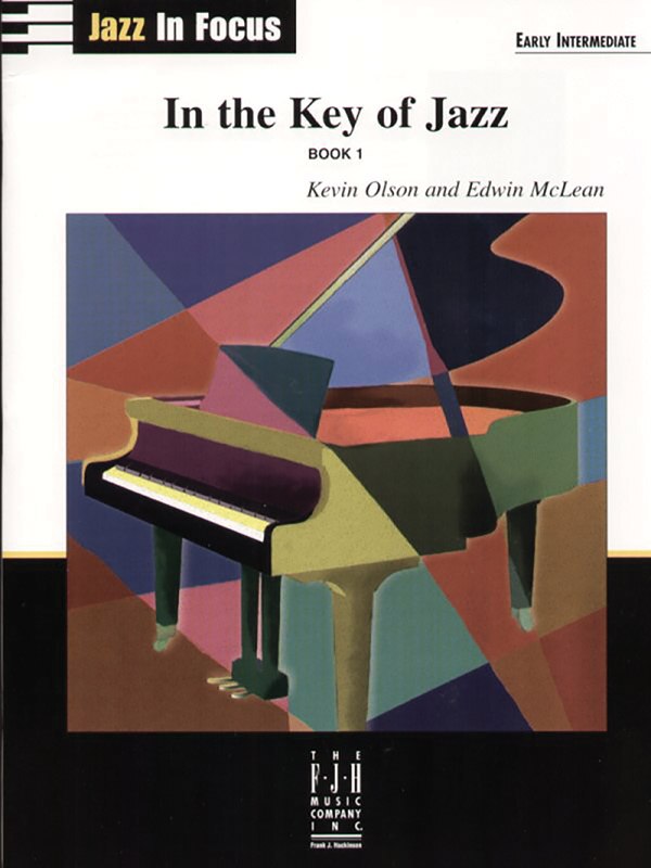 Front cover_In the Key of Jazz, Book 1