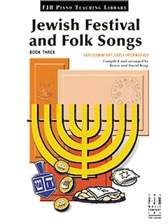 Couverture_Jewish Festival and Folk Songs, Book Three