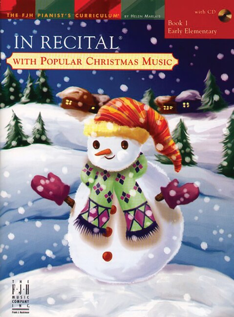 Couverture_In Recital(R) with Popular Christmas Music, Book 1