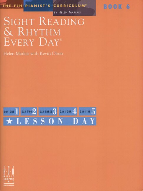 Front cover_Sight Reading and Rhythm Every Day(R), Book 6