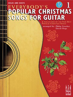 Front cover_Everybody's Popular Christmas Songs for Guitar, Book 1