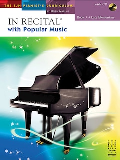 Couverture_In Recital(R) with Popular Music, Book 3