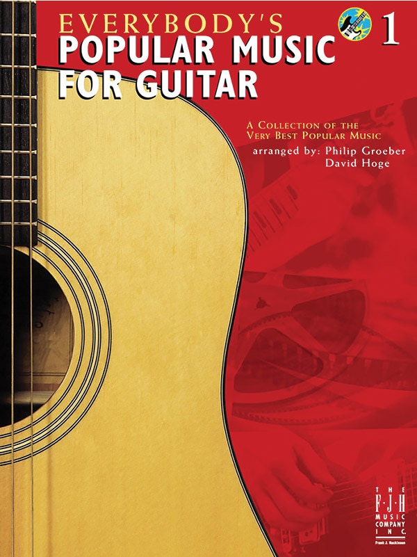 Front cover_Everybody's Popular Music for Guitar, Book 1