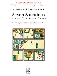 Front cover_Seven Sonatinas in the Classical Style