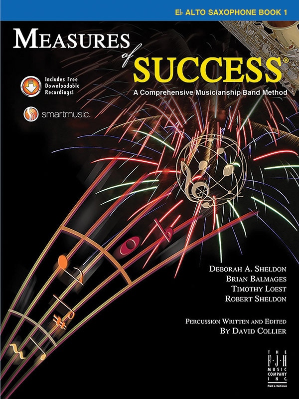 Front cover_Measures of Success E-flat Alto Saxophone Book 1