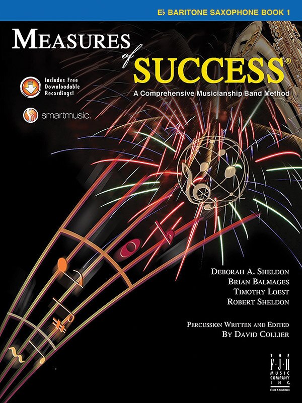 Couverture_Measures of Success E-flat Baritone Saxophone Book 1