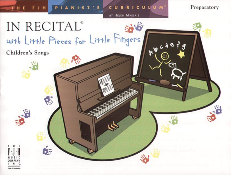 Couverture_In Recital with Little Pieces for Little Fingers - Children's Songs