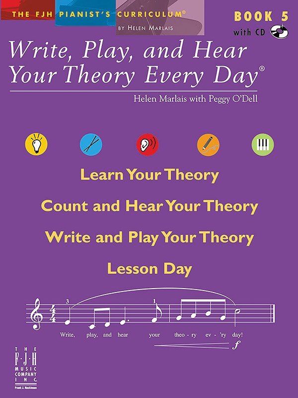 Couverture_Write, Play, and Hear Your Theory Every Day, Book 5
