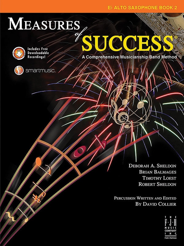 Front cover_Measures of Success E-flat Alto Saxophone Book 2