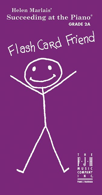 Couverture_Succeeding at the Piano, Flash Card Friend - Grade 2A