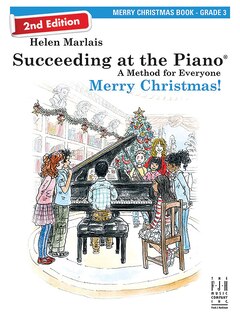 Front cover_Succeeding at the Piano, Merry Christmas Book - Grade 3