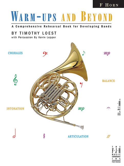 Front cover_Warm-ups and Beyond - F Horn