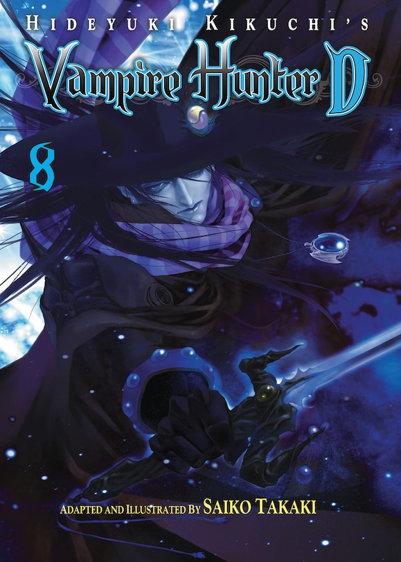 Front cover_Hideyuki Kikuchi's Vampire Hunter D Volume 8 (manga)