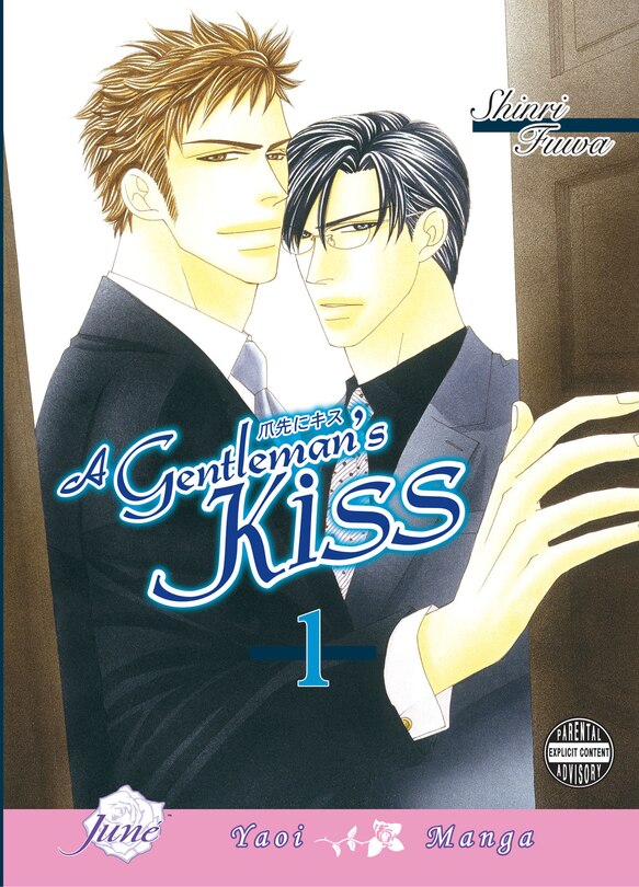 Front cover_A Gentlemens Kiss Volume 1 (Yaoi)