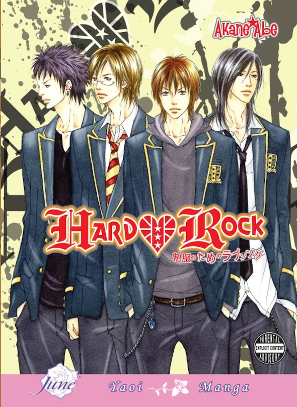 Front cover_Hard Rock (Yaoi)