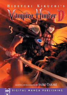 Front cover_Hideyuki Kikuchi's Vampire Hunter D Manga Volume 3