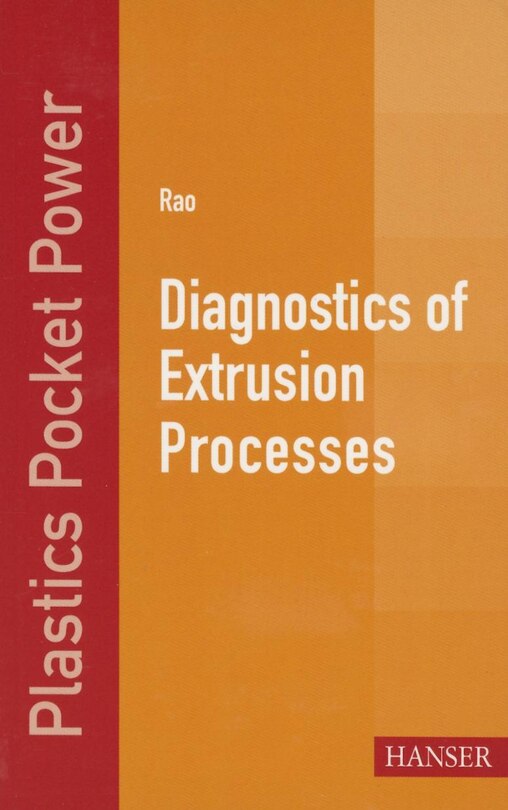 Couverture_Diagnostics Of Extrusion Processes
