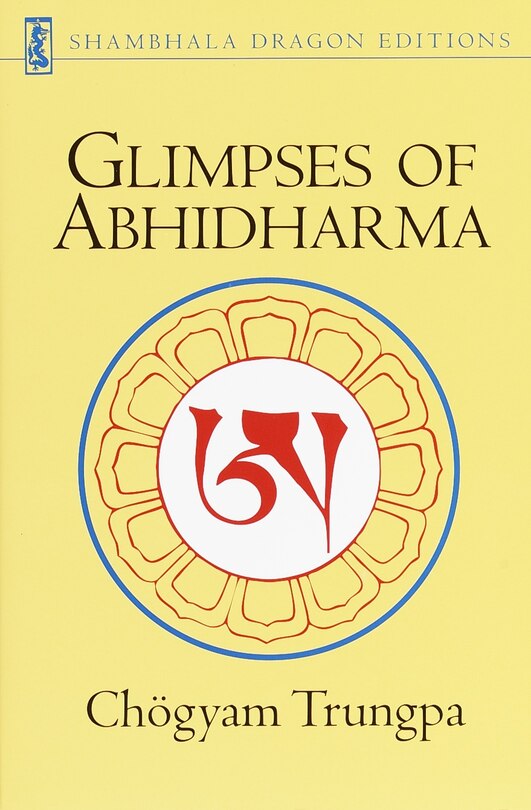 Front cover_Glimpses Of Abhidharma