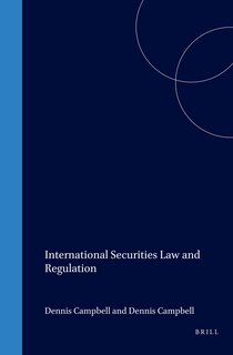 Couverture_International Securities Law and Regulation