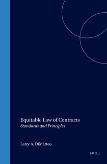 Front cover_Equitable Law of Contracts
