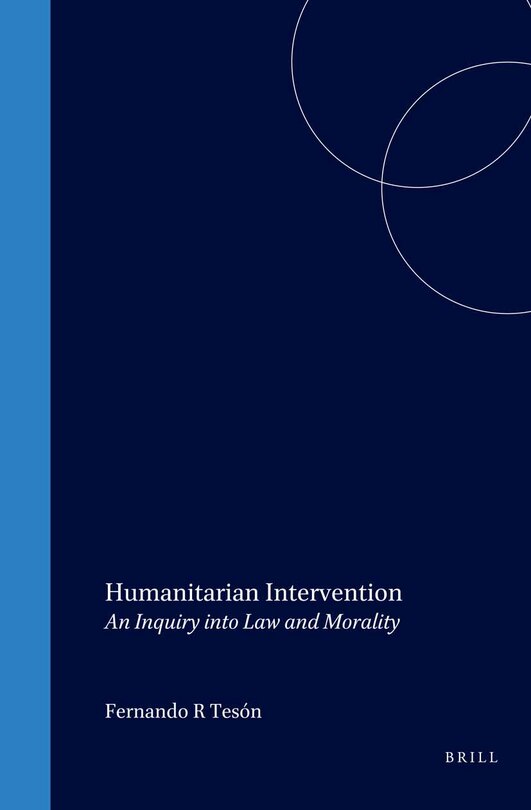 Front cover_Humanitarian Intervention: An Inquiry Into Law and Morality, 3rd Edition