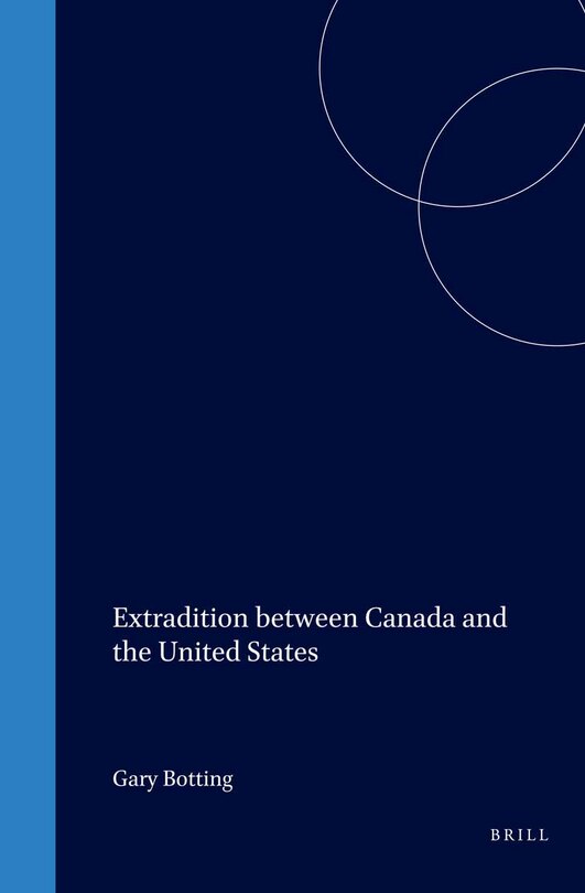 Front cover_Extradition between Canada and the United States