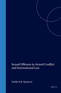 Couverture_Sexual Offenses in Armed Conflict and International Law