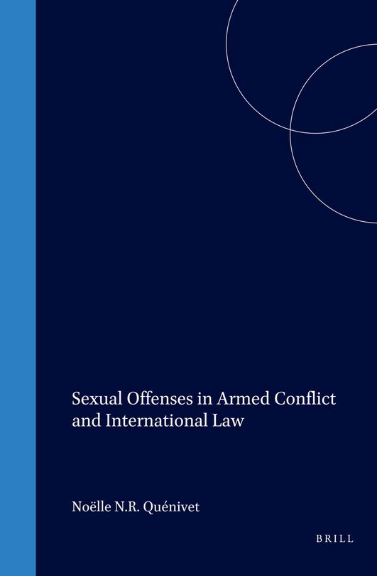 Couverture_Sexual Offenses in Armed Conflict and International Law