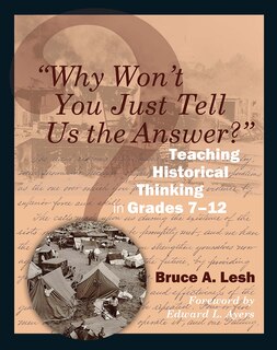 Front cover_WHY WON'T YOU JUST TELL US THE ANSWER?