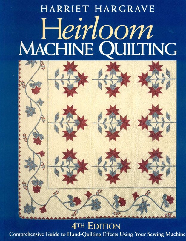 Front cover_Heirloom Machine Quilting