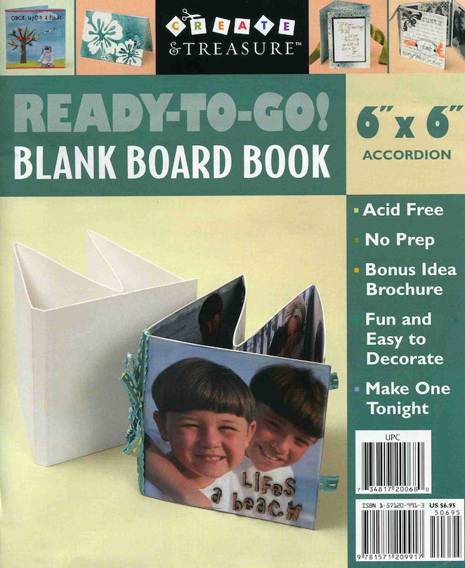 Couverture_Ready-to-Go! Blank Board Book 6 x 6 Accordion