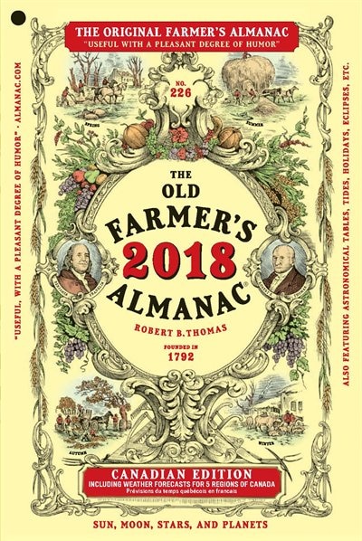 Front cover_Old Farmer's Almanac 2018